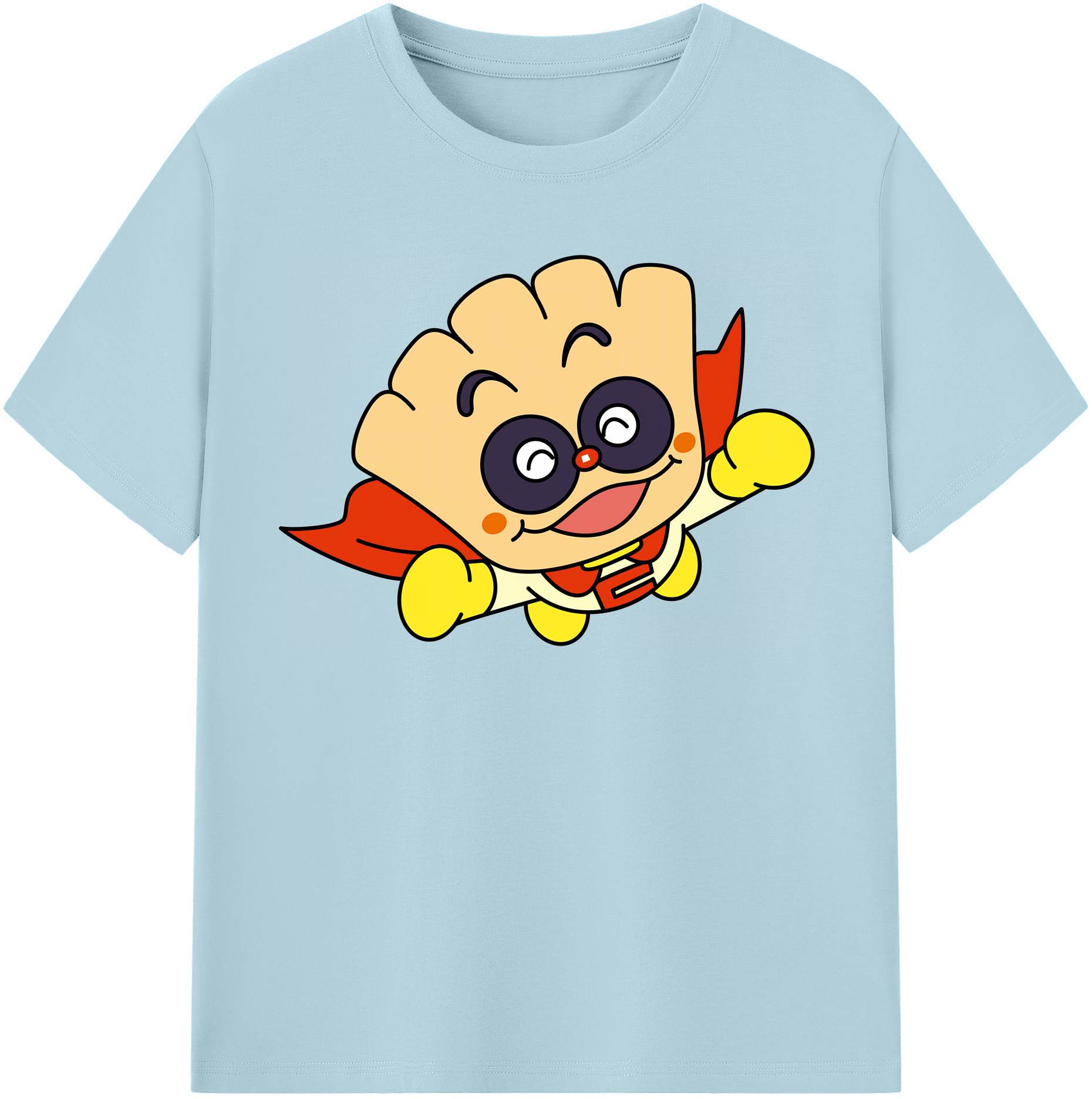 （画像用） アンパンマン Anpanman 綿100％半袖Tシャツ（フロントプリント）